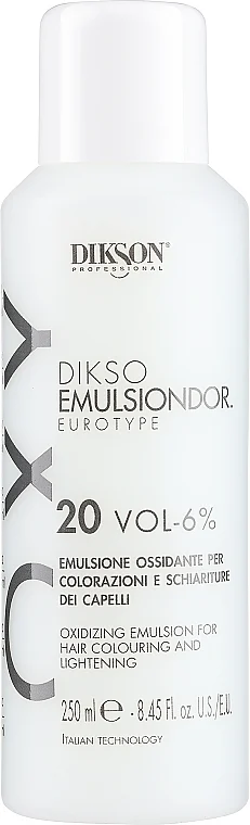 Emulsione ossidante per capelli