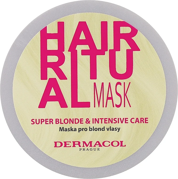 Maschera per capelli chiari