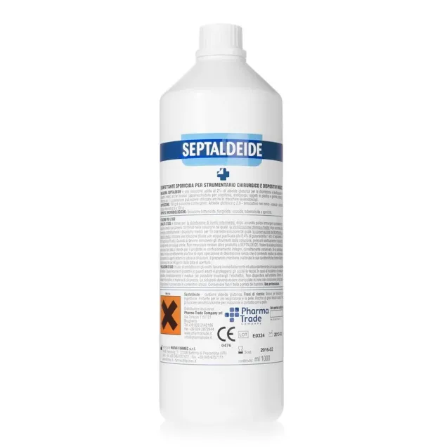 Disinfettante per Strumenti Chirurgici ed Estetici Septaldeide Pronto all'Uso 1 lt.