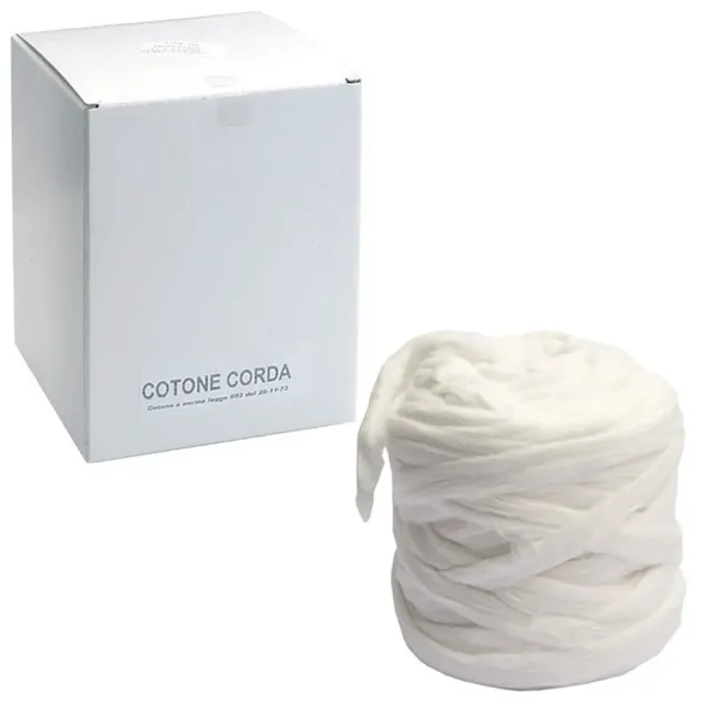 Dispenser con Cotone Idrofilo in Corda 400 gr.