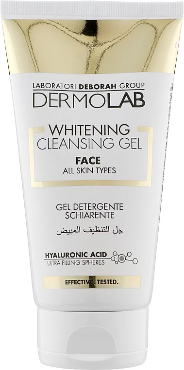 Gel detergente schiarente
