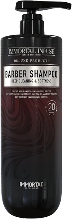 Shampoo purificante profondo per capelli per uomo
