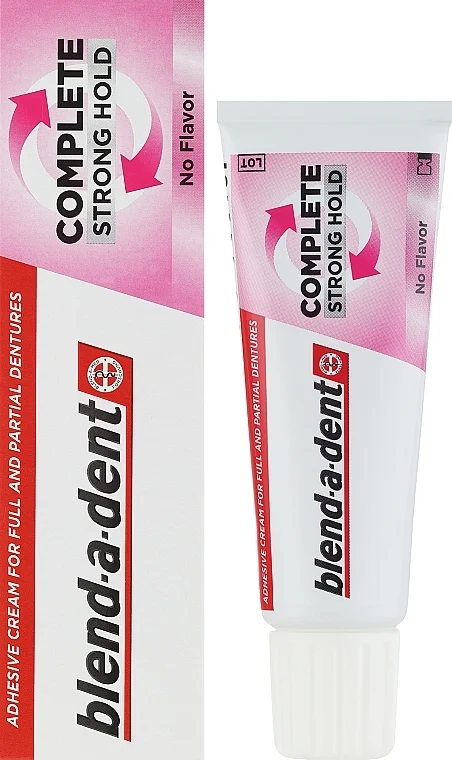 Crema adesiva per protesi dentarie