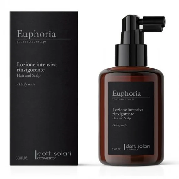 dott. solari cosmetics Euphoria Lozione Intensiva Rinvigorente 100ml - lozione anticaduta intesiva uomo