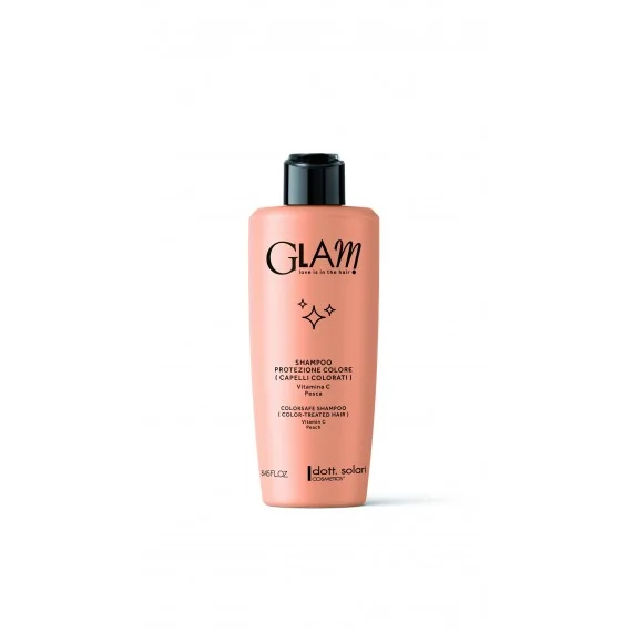 dott. solari cosmetics Glam Colorsafe Shampoo 250ml NEW - shampoo protettivo capelli colorati