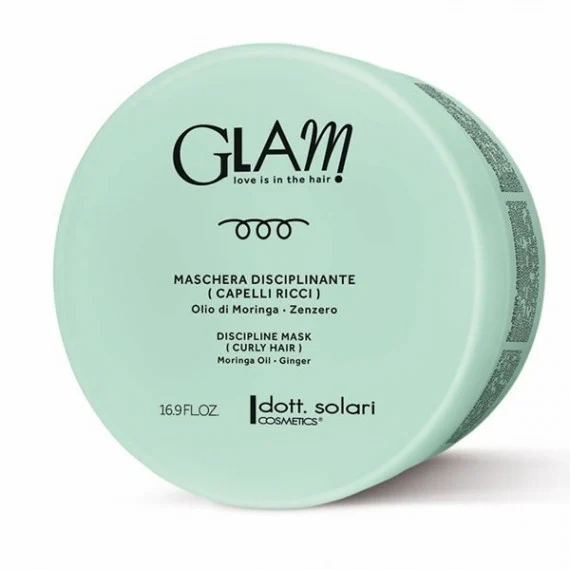 dott. solari cosmetics Glam Discipline Mask Curly Hair 500ml - maschera disciplinante capelli ricci mossi