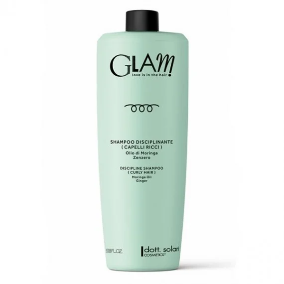 dott. solari cosmetics Glam Discipline Shampoo Curly Hair 1000ml - shampoo disciplinante capelli ricci