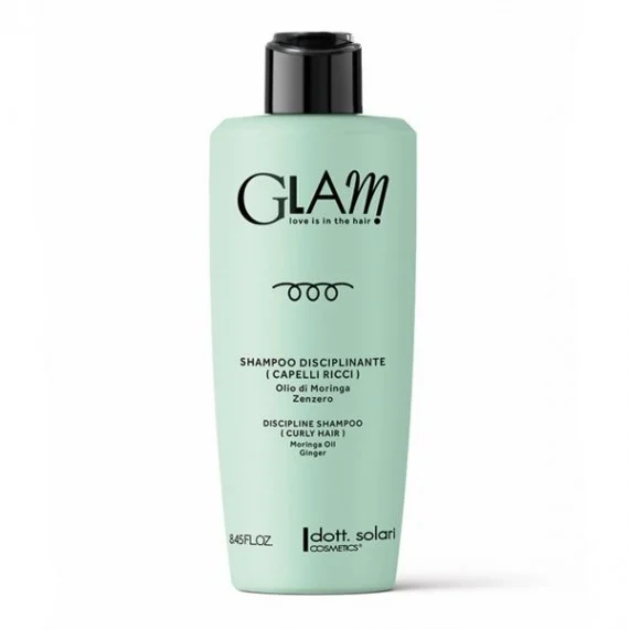dott. solari cosmetics Glam Discipline Shampoo Curly Hair 250ml - shampoo disciplinante capelli ricci mossi