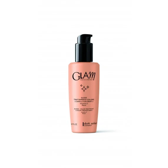 dott. solari cosmetics Glam Gloss-Color Treatment 150ml - trattamento post-colore protettivo capelli colorati
