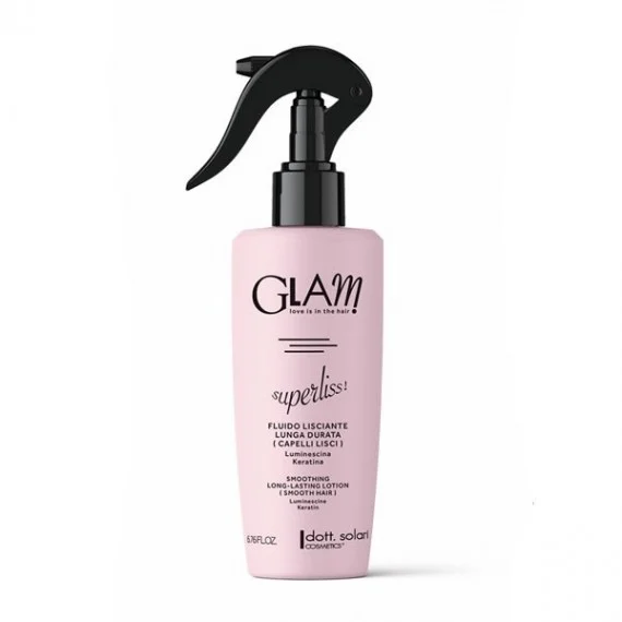 dott. solari cosmetics Glam Superliss Smoothing Long-Lasting Lotion 200ml - fluido styling lisciante lisci crespi