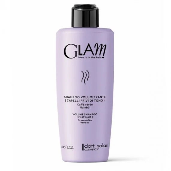 dott. solari cosmetics Glam Volume Shampoo 250ml - shampoo volumizzante capelli fini sottili