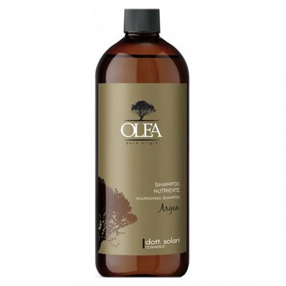dott. solari cosmetics OLEA Argan Nourishing Shampoo 1000ml - shampoo nutriente capelli crespi spenti