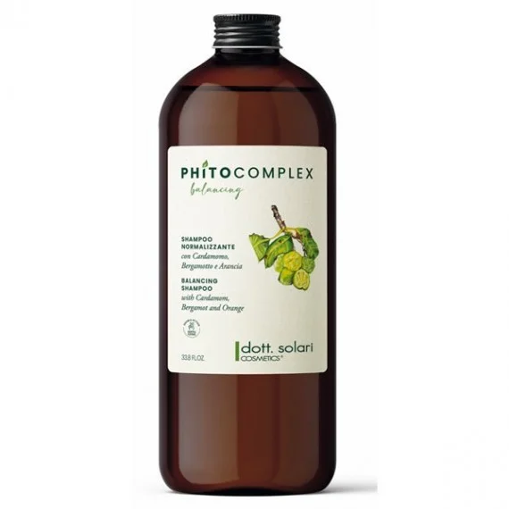 dott. solari cosmetics Phitocomplex Balancing Shampoo 1000ml - shampoo seboequilibrante normalizzante capelli grassi