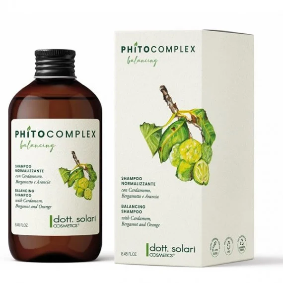 dott. solari cosmetics Phitocomplex Balancing Shampoo 250ml - shampoo normalizzante cute capelli grassi