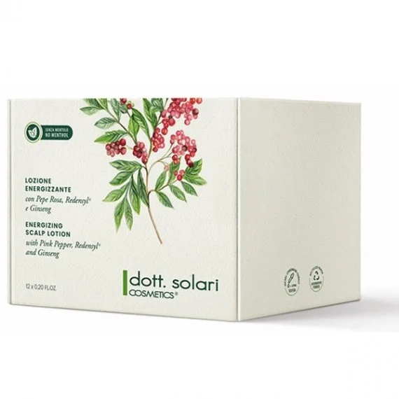dott. solari cosmetics Phitocomplex Energizing Scalp Lotion No Menthol 12x0,20ml - trattamento fiale anticaduta capelli fragili