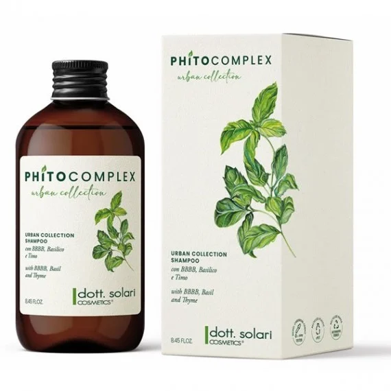 dott. solari cosmetics Phitocomplex Urban Collection Shampoo 250ml - shampoo igienizzante anti-smog tutti capelli