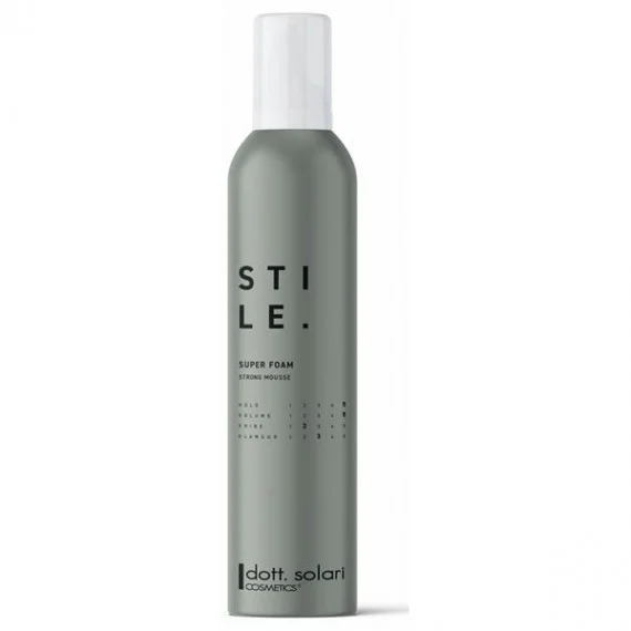 dott. solari cosmetics STILE SUPER FOAM Strong Mousse 300ml - mousse styling tenuta forte