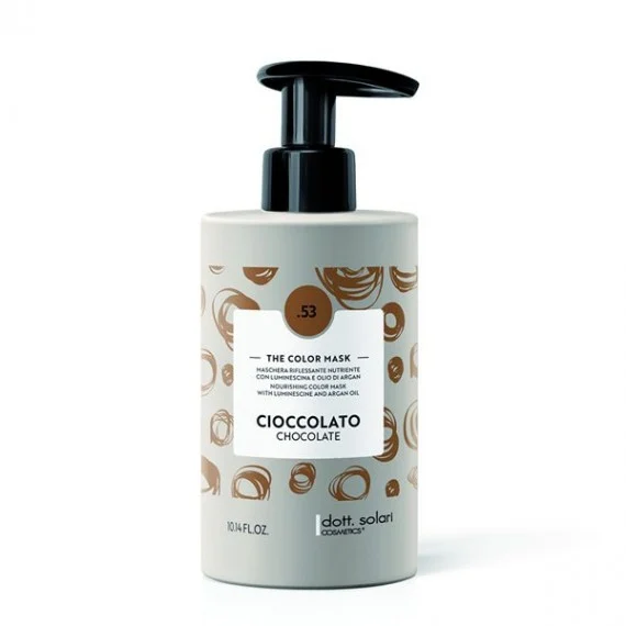 dott. solari cosmetics The Color Mask Chocolate 300ml - maschera tonalizzante cioccolato