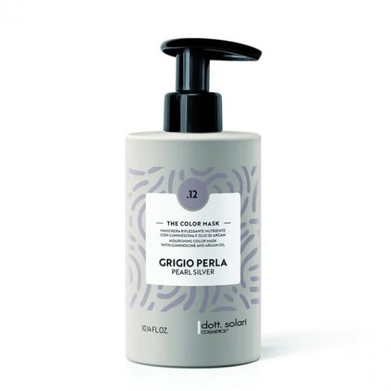 dott. solari cosmetics The Color Mask Pearl Silver 300ml - maschera tonalizzante anti-giallo grigio perla