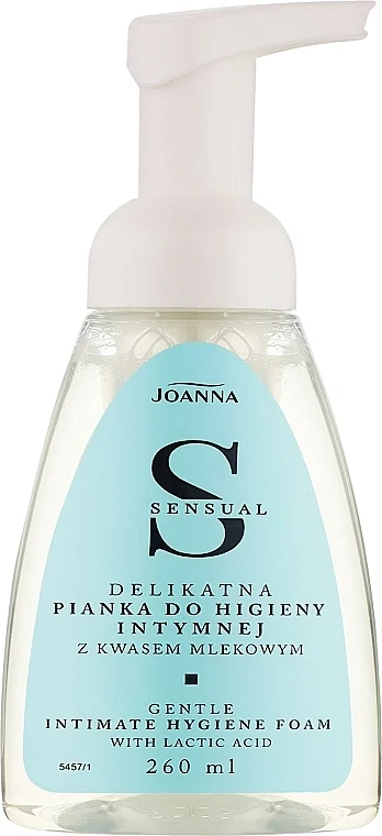 Schiuma delicata per l'igiene intima