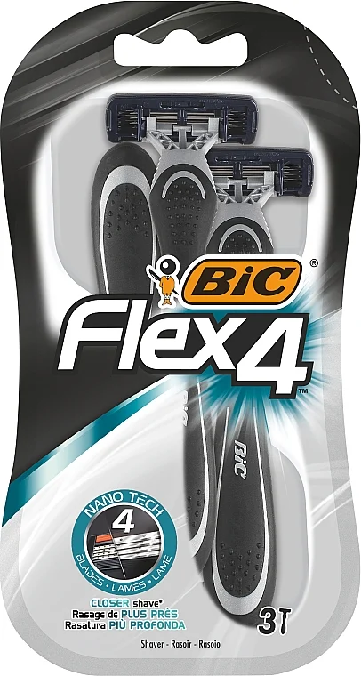 Rasoio "Flex 4 Comfort", 3pz
