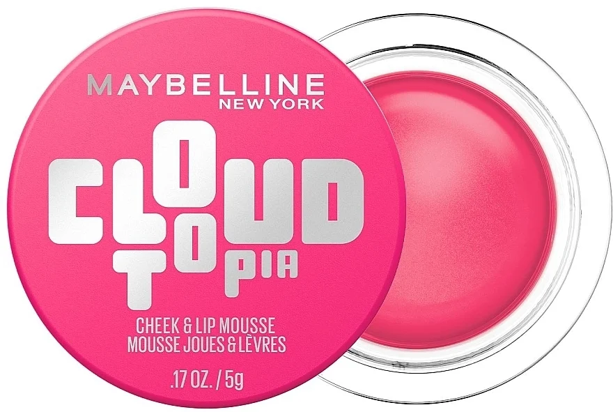 Maybelline New York Cloudtopia Lip & Cheek Mousse