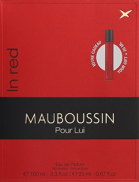 Mauboussin Pour Lui in Red