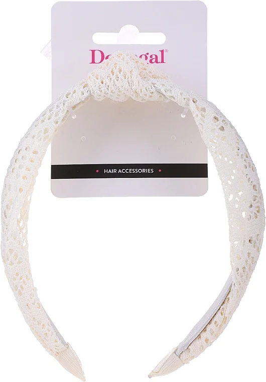 Cerchietto per capelli FA-5636, traforato lattiginoso
