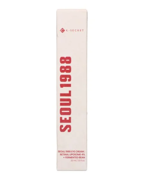 K-Secret Seoul 1988 Eye Cream: Retinal Liposome 4% + Fermented Bean