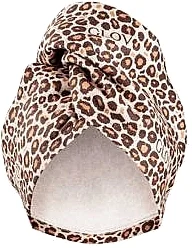 Turbante asciugacapelli "Leopardo"