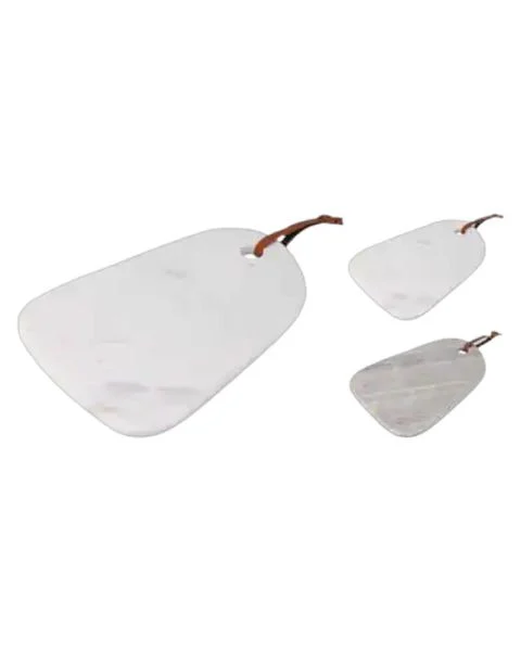 CUTTING BOARD MARBLE WHITE