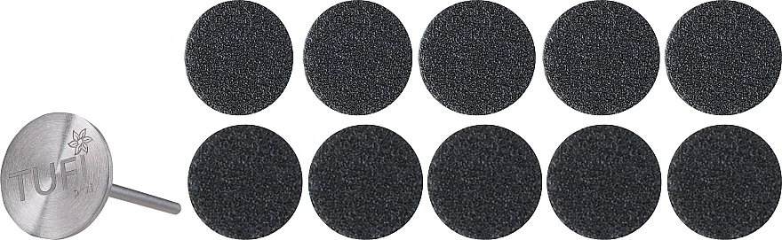 Disco da pedicure (per PodoDisk) con superfici sostituibili da 20 mm