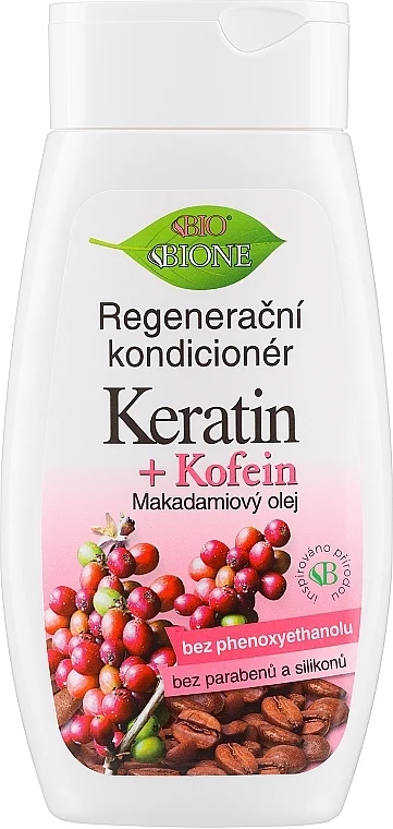 Condizionante rigenerante con cheratina e caffeina per capelli