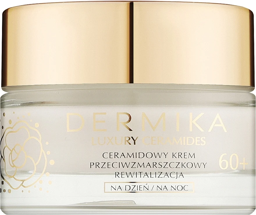 Crema antirughe con ceramidi 60+