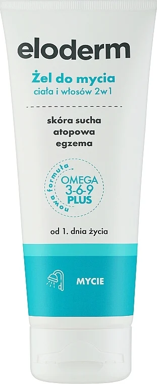Gel per il lavaggio di corpo e capelli 2 in 1, fin dal primo giorno di vita