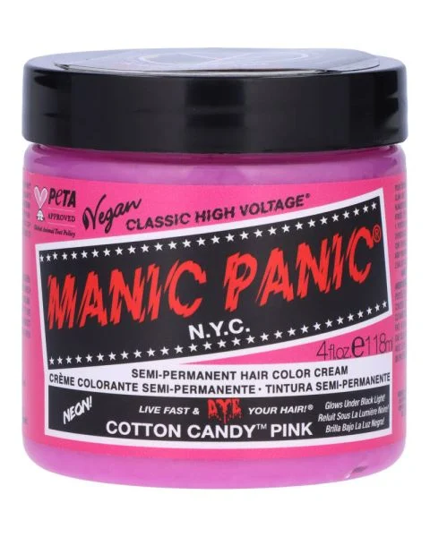Manic Panic Semi-Permanent Color Cream Cotton Candy Pink