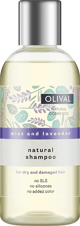 Shampoo naturale con menta e lavanda