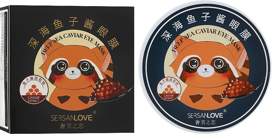 Patch in idrogel con estratto di caviale oro e rosso