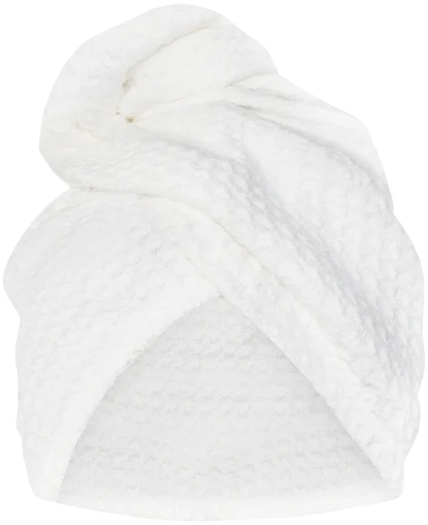 Turbante per capelli, bianco