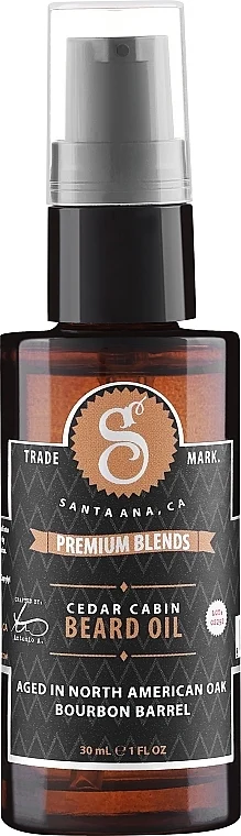 Olio per barba "Capanna di Cedro"