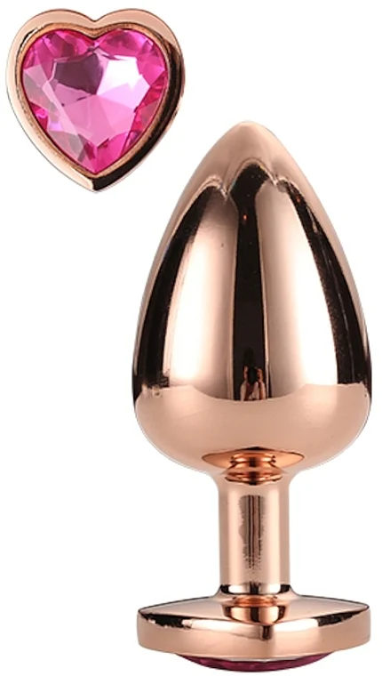 Plug anale con pietra preziosa