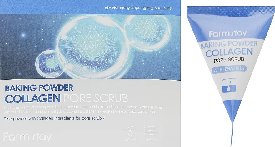 Scrub viso con bicarbonato e collagene