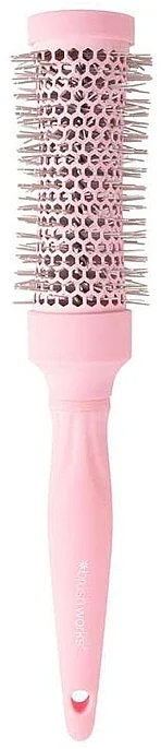 Spazzola per capelli, tonda, in ceramicam Piccola