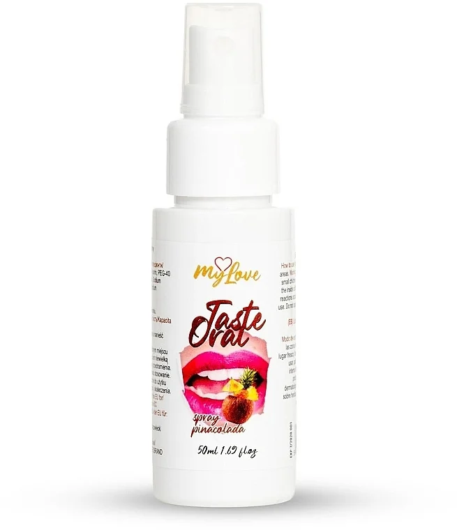 Spray orale al sapore di Piña Colada