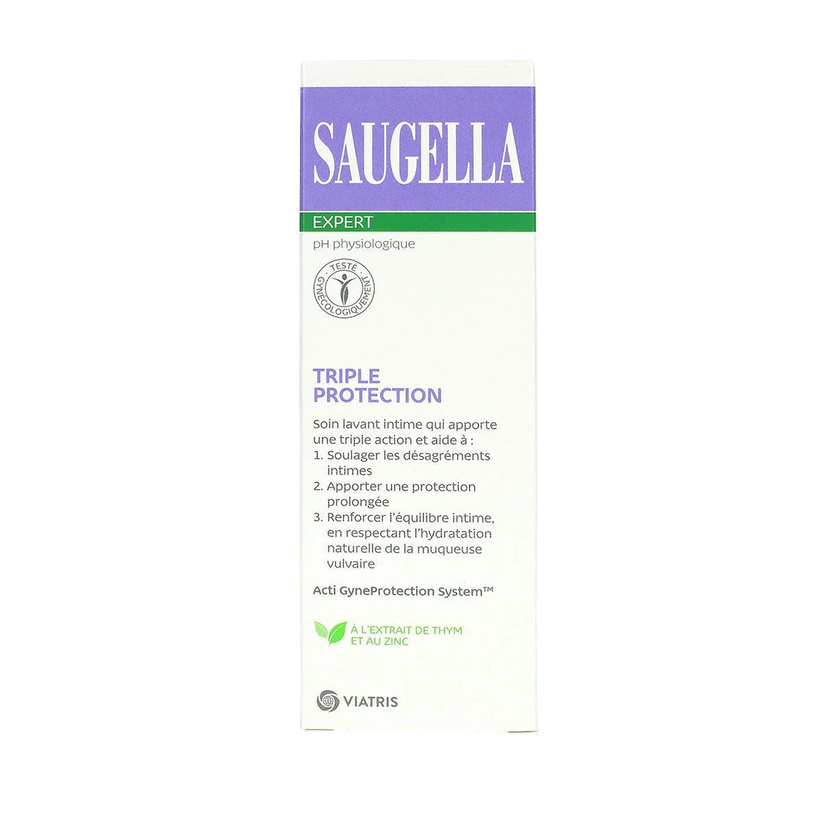 Saugella Triple Protection Soin Lavant Intime 250 ml
