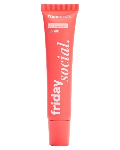 Face Facts Lip Silk Coral Peach