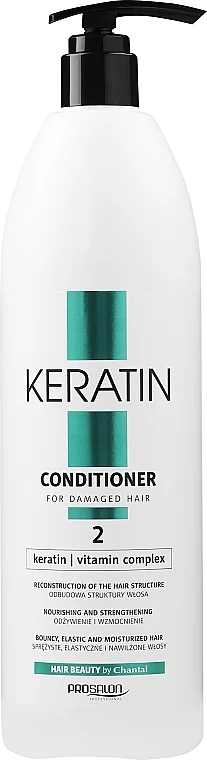 Condizionante alla cheratina per capelli danneggiati