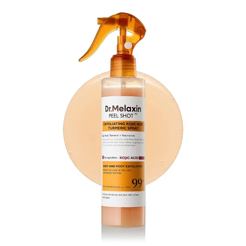 Peel Shot Esfoliante Kojic Spray all'acido curcuma 200 ml