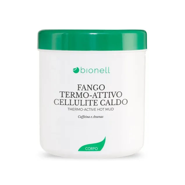 Fanghi Cellulite con Argilla Verde Termoattiva Senza Parabeni 1000 ml