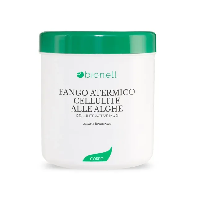 Fango Atermico Cellulite alle Alghe Verdi Senza Parabeni 1000 ml